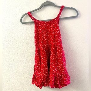 Abercrombie kids girls red sundress. Girls size 5/6